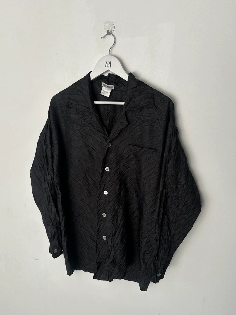 ISSEY MIYAKE - F/W 1992 CRINKLED LONG SLEEVE SHIRT
