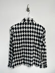 AGNÈS B. - 2000s CRINKLED ZIPPED SHIRT