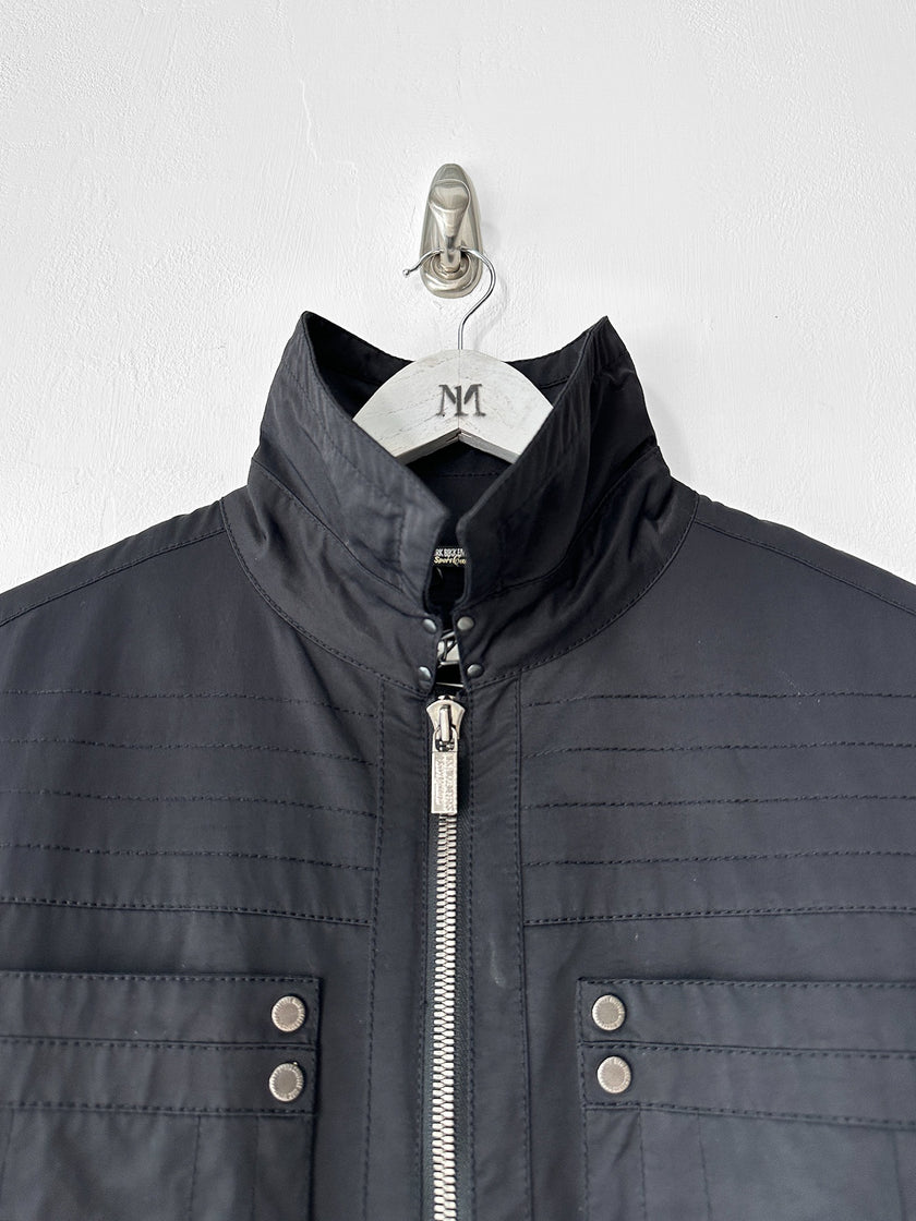 DIRK BIKKEMBERGS - F/W 2008 TECHNICAL JACKET WITH TWO WAY FRONT ZIP