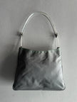 PRADA - S/S 1998 PLEXI HANDLE NYLON SHOULDER BAG