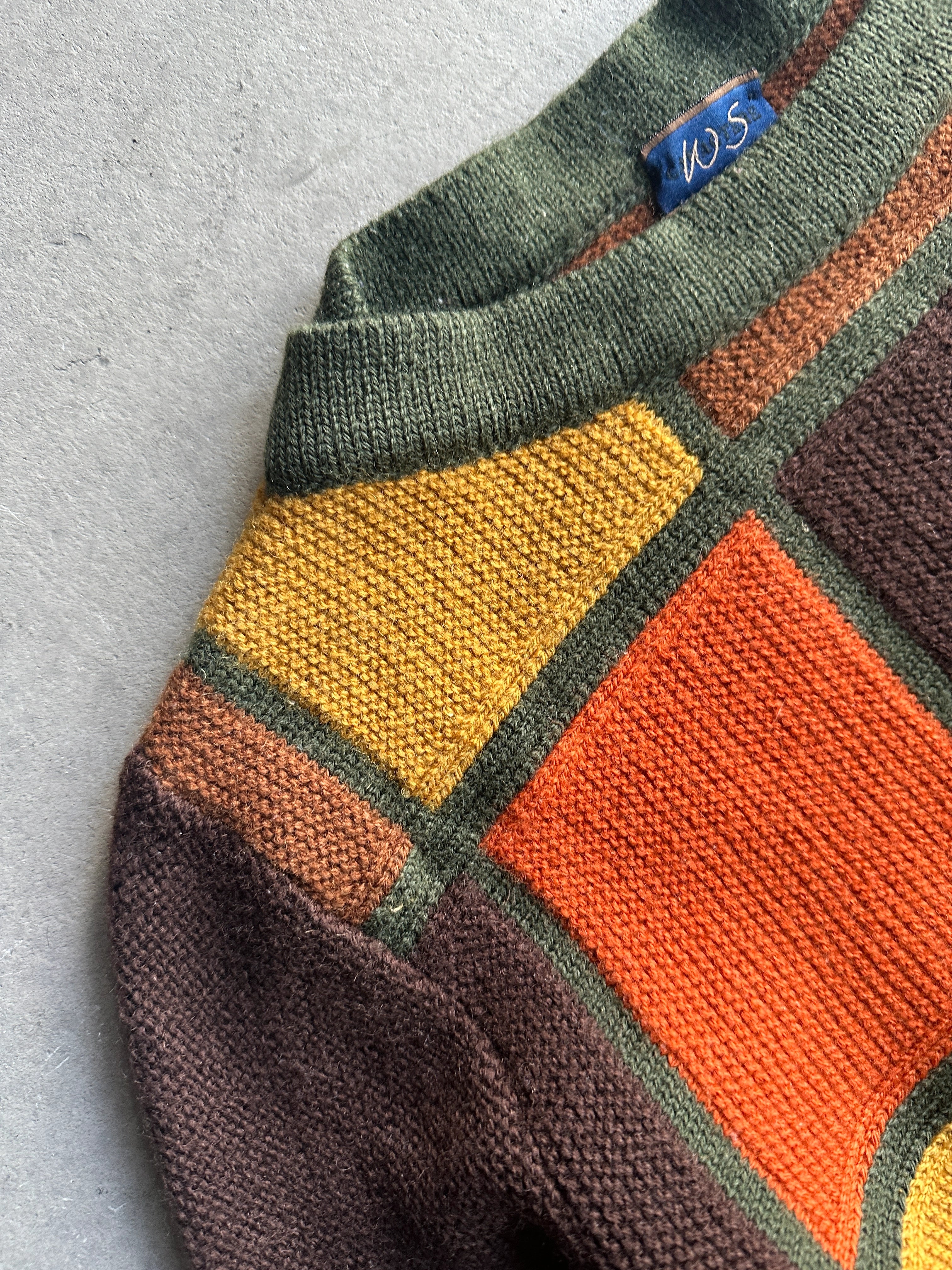 1990s ROUND NECK KNIT JUMPER