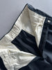 1990s PINSTRIPED FRONT PLEATS TAILORED TROUSERS