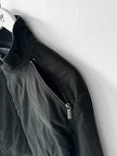 BIKKEMBERGS - early 2000s LOGO TAPE AT BACK BIKER JACKET