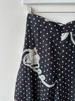 LOEWE - S/S 2018 POLKA DOT CULOTTES TROUSERS WITH SIDE PLEATS