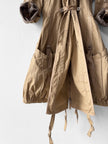 MARITHÉ + FRANÇOIS GIRBAUD - F/W 2008 RUCHED FRONT ADJUSTABLE WOOL JACKET