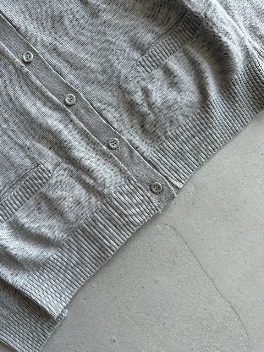 HIROKO KOSHINO - 1990s V NECK LIGHTWEIGHT CARDIGAN