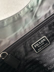 PRADA - S/S 1998 PLEXI HANDLE NYLON SHOULDER BAG