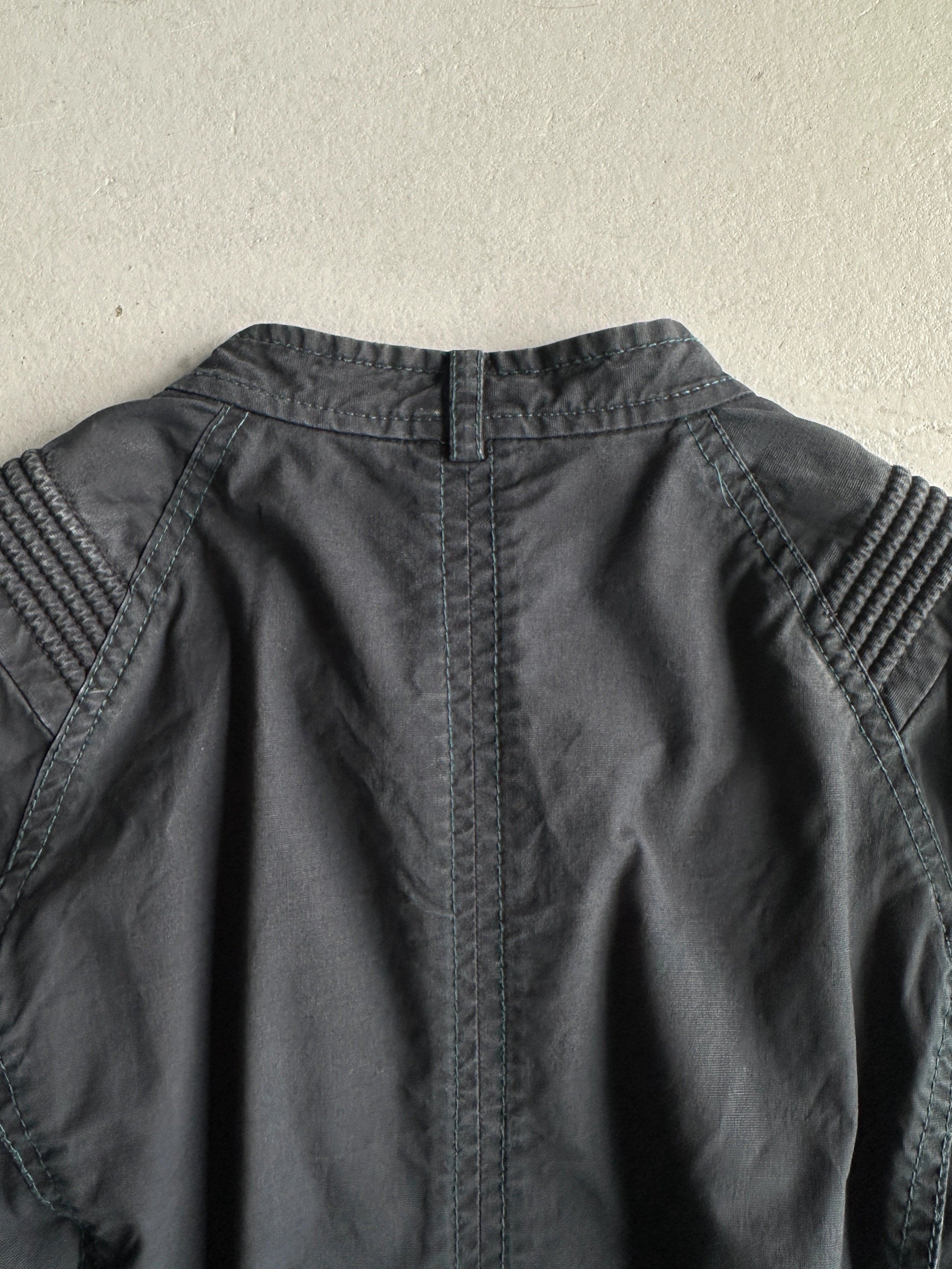 ARMANI EXCHANGE - 2000s PEPLUM HEM JACKET