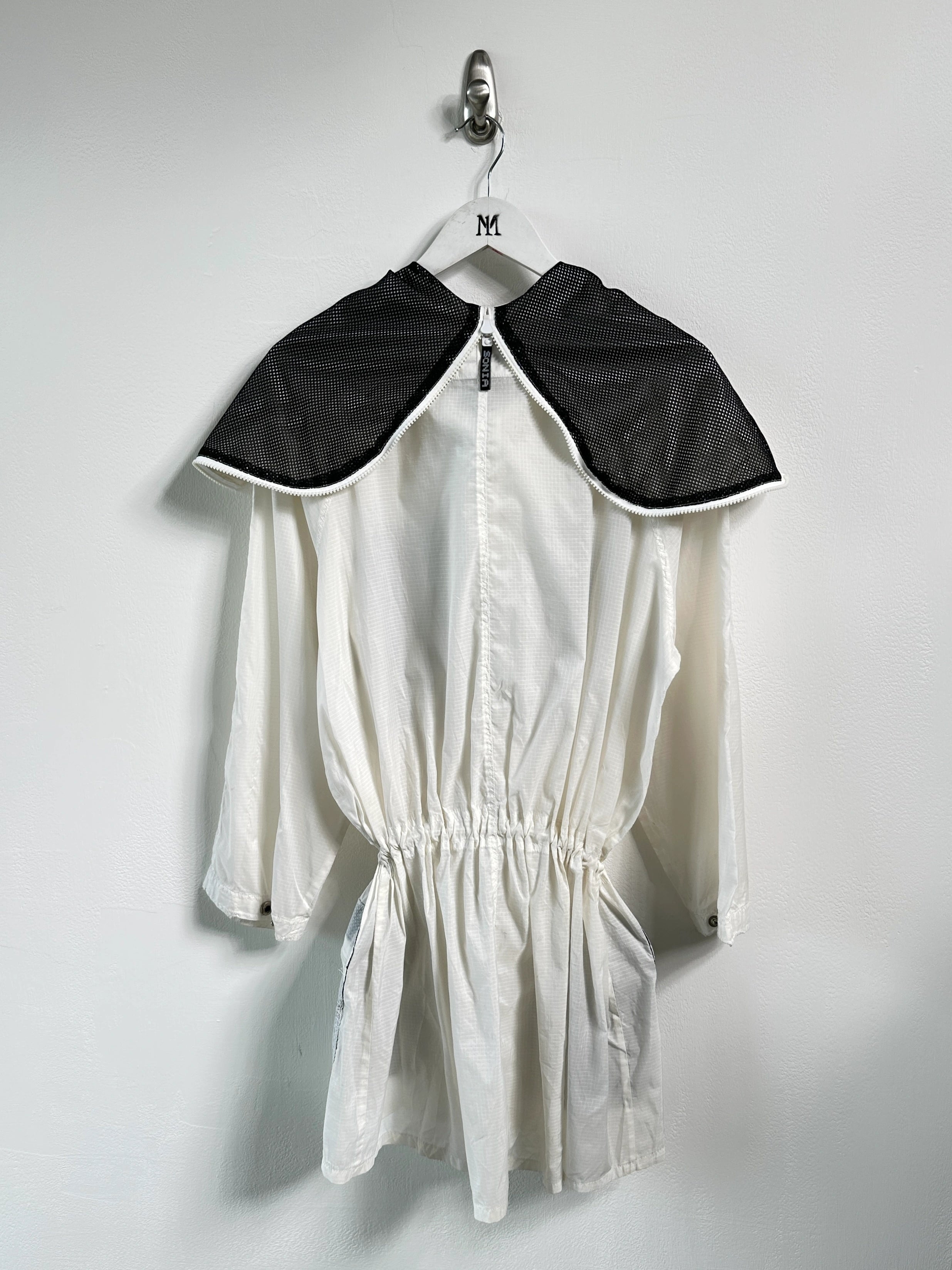 SONIA RYKIEL - early 2000s SEMI TRANSPARENT TECHNICAL JACKET