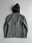 DANIELE ALESSANDRINI - 2000s SLIM FIT BLAZER WITH REMOVABLE HOOD PANEL