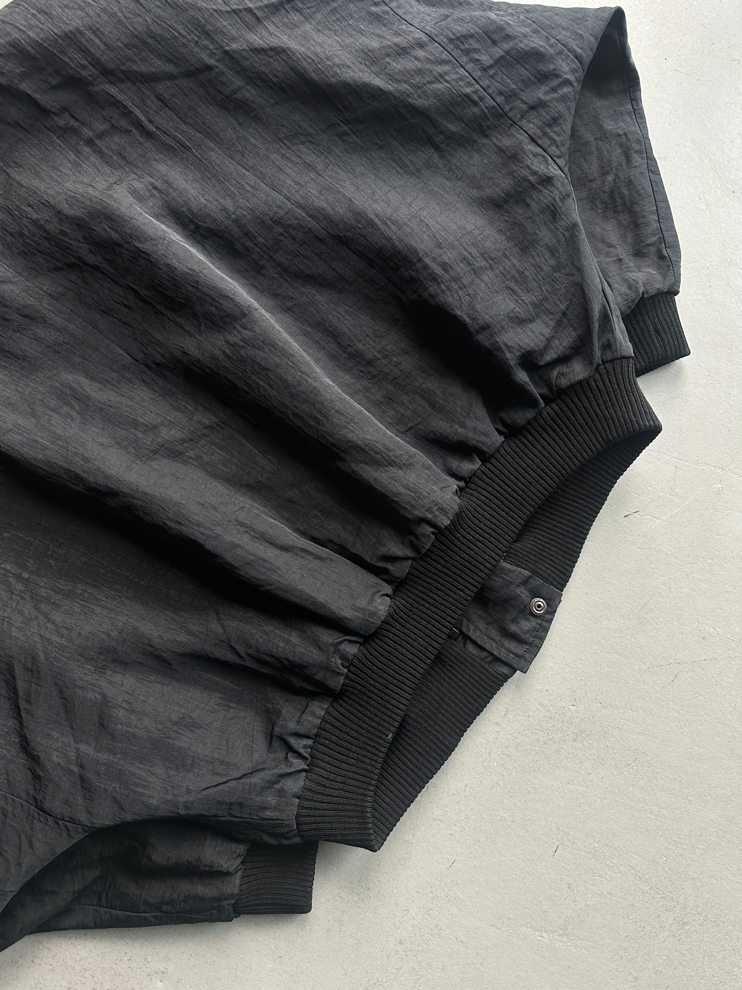 MICHIKO KOSHINO - 1990s BOXY FIT PADDED SHOULDERS NYLON JACKET