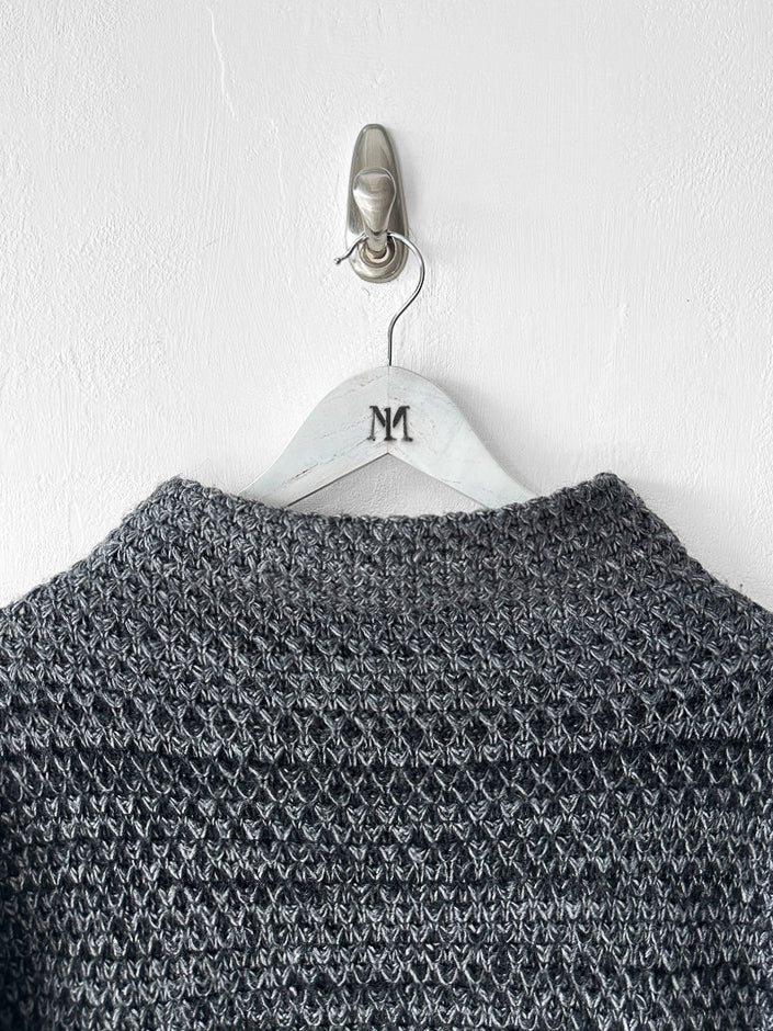 DANIELE ALESSANDRINI - early 2000s BOXY CHUNKY KNIT TOP