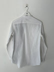 ITALIAN LABEL 2000s MANDARIN COLLAR ASYMMETRIC LONG SLEEVE SHIRT