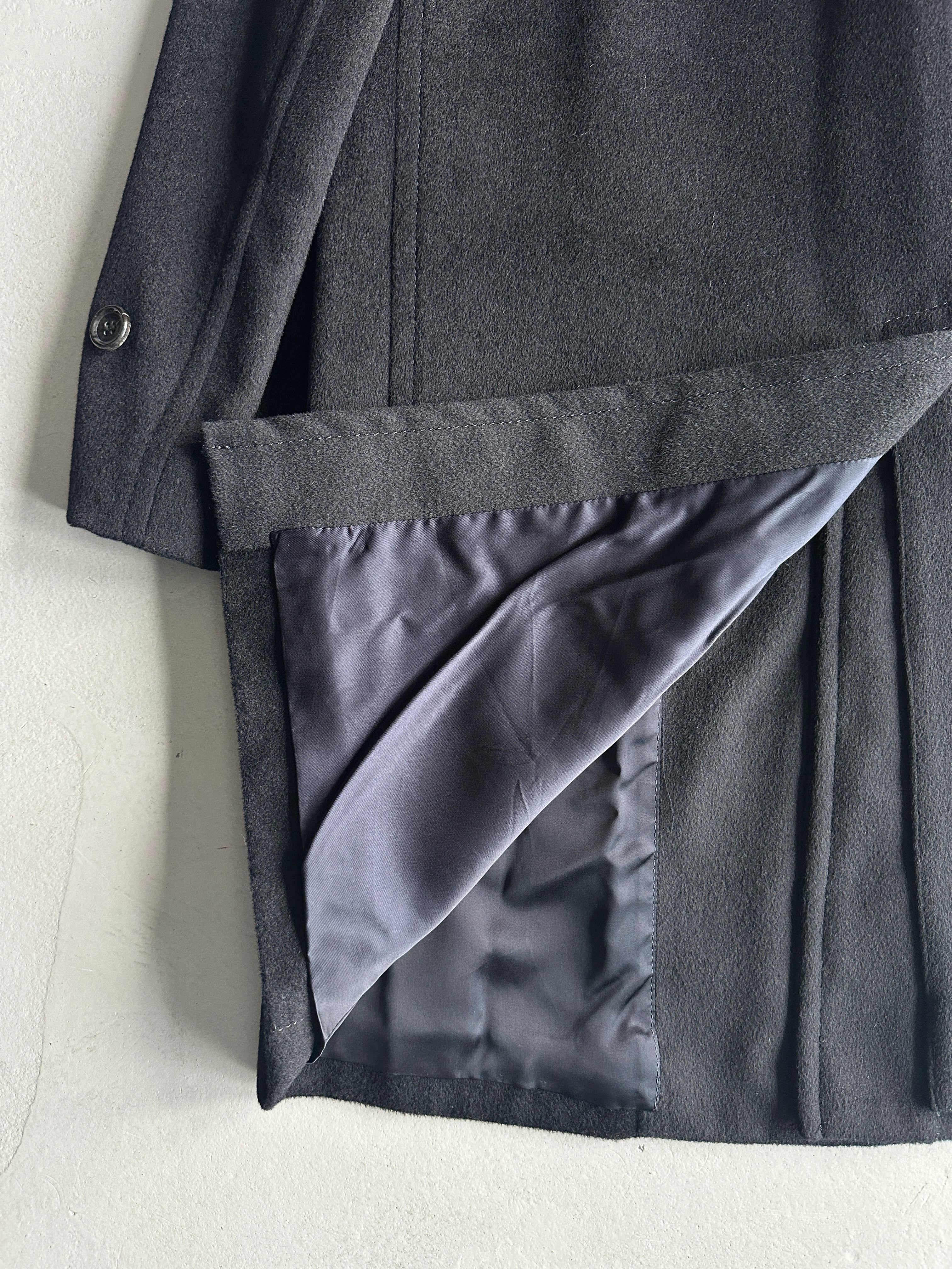 COMME DES GARÇONS HOMME PLUS - A/W 2014 STRAIGHT FIT LINED COAT