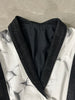 1980s MARBLE PRINT LEATHER JACKET