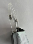 PRADA - S/S 1998 PLEXI HANDLE NYLON SHOULDER BAG