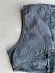 ARMANI JEANS- 1990s CROP FIT WAISTCOAT