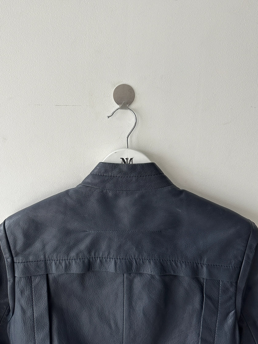 GIANFRANCO FERRÉ - S/S 2009 CROP FIT LEATHER JACKET