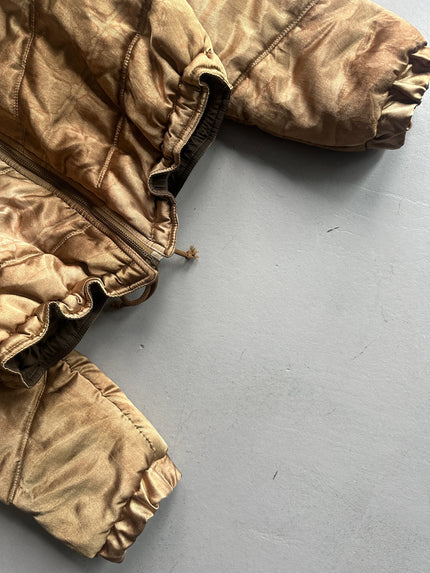 ARMANI JEANS - F/W 1988 CROPPED FIT JACKET WITH FUR COLLAR