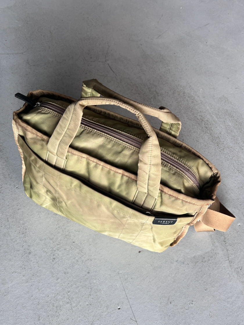 YOHJI YAMAMOTO Y'SACCS - 1990s 2 IN 1 NYLON BAG