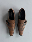 5351 POUR LES HOMMES - early 2000s WESTERN SLIP ON SHOES