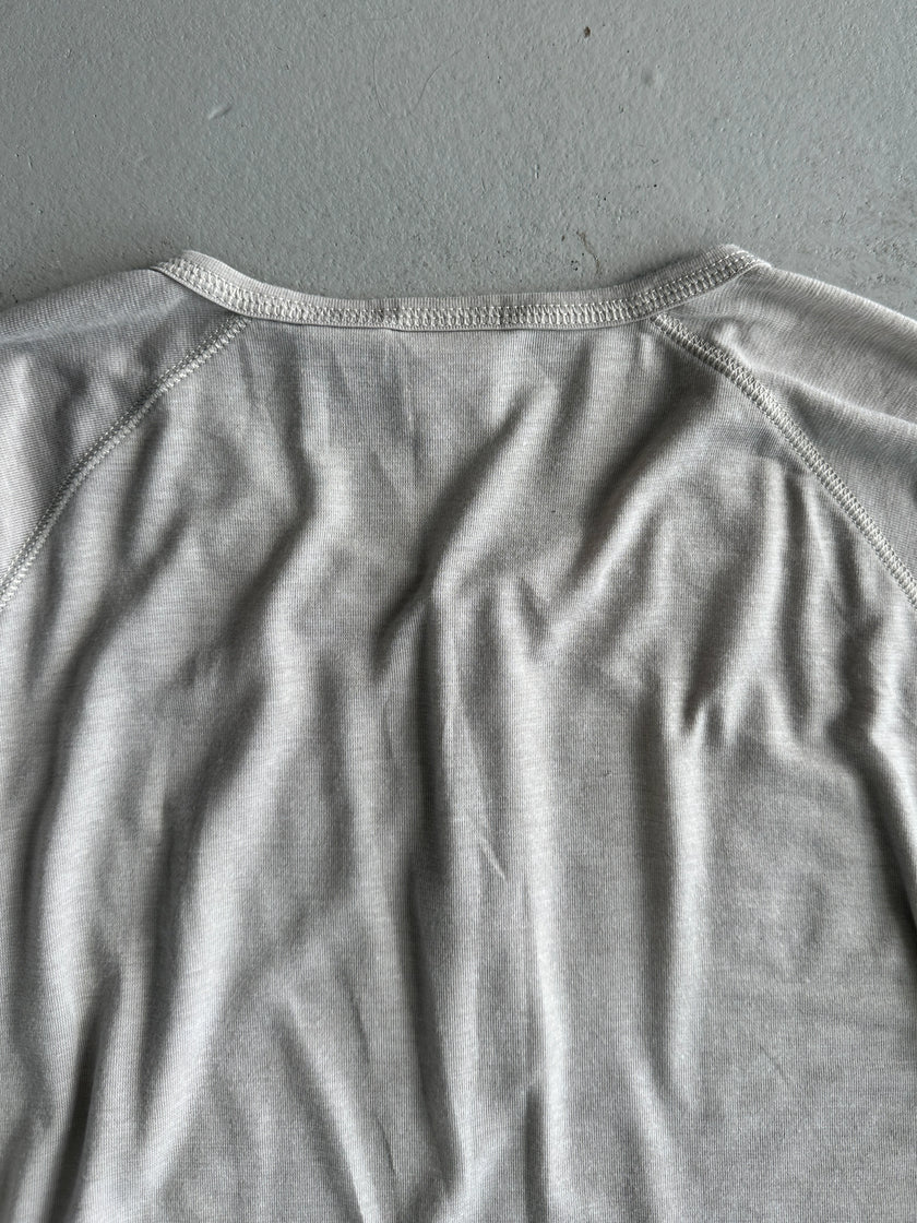 ARMANI EXCHANGE - 1990s RELAXED FIT 3/4 SLEEVE TOP