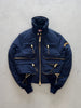 DSQUARED2 - F/W 2009 CROP FIT MULTI ZIP PUFFER BOMBER JACKET