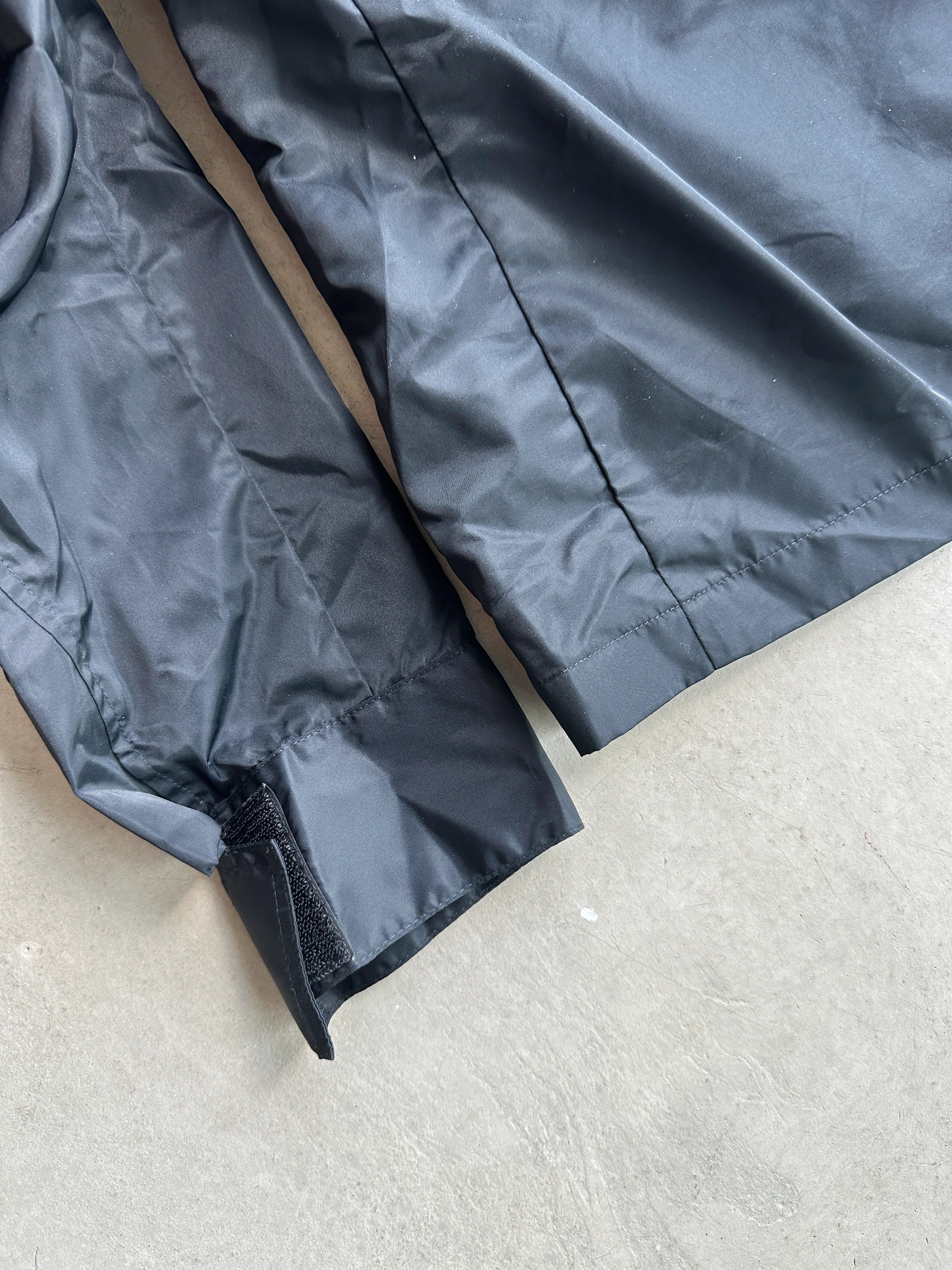 YOHJI YAMAMOTO D'URBAN A.A.R. - ARCHIVE 1990s FOLDABLE WINDBREAKER JACKET WITH NINJA HOOD