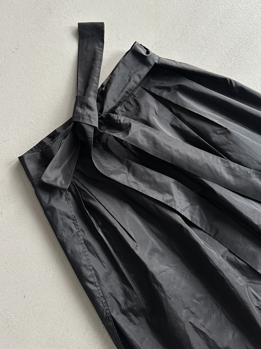 ETRO - 1990s WRAP AROUND SILK SKIRT