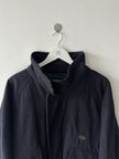 ITALIAN LABEL 1980s WOOL JACKET WITH REMOVABLE ZIPPED HOOD