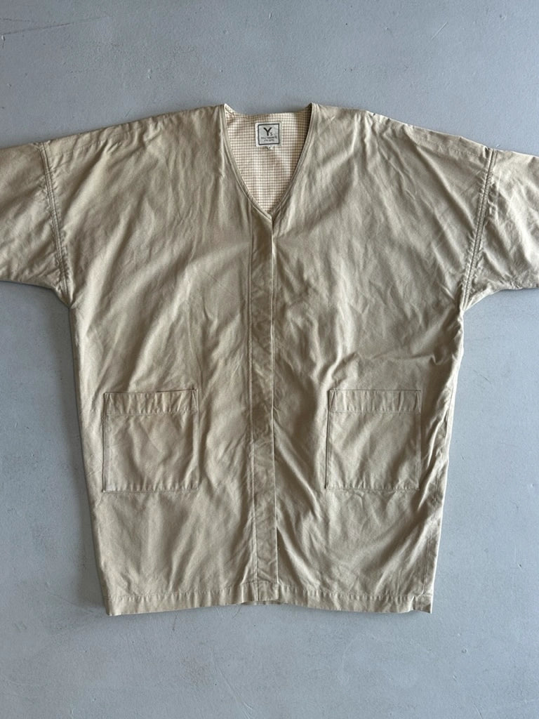 YOHJI YAMAMOTO Y'S - 1970s REVERSIBLE BUTTONED TUNIC