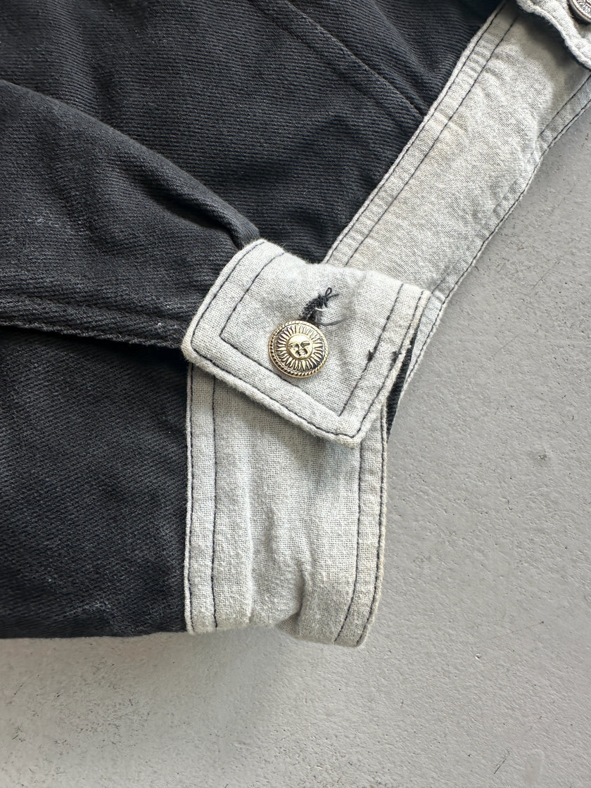 VERSACE - 1980s DENIM BOMBER JACKET