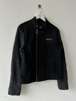 BIKKEMBERGS - 2000s BIKER JACKET WITH CONTRASTING KNIT SLEEVE