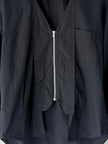 COMME DES GARÇONS - A/W 2017 DECONSTRUCTED ZIPPED SHIRT