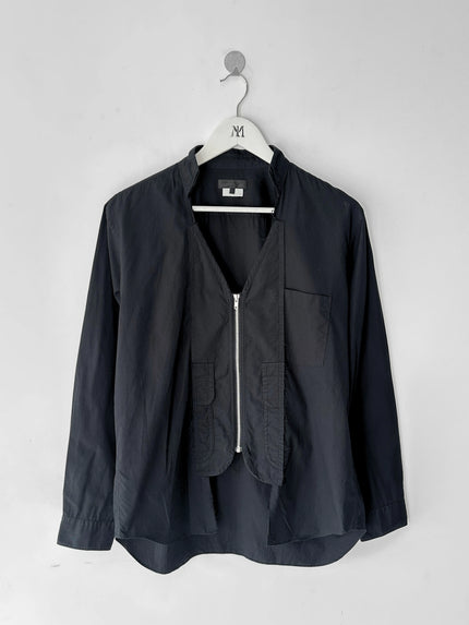 COMME DES GARÇONS - A/W 2017 DECONSTRUCTED ZIPPED SHIRT