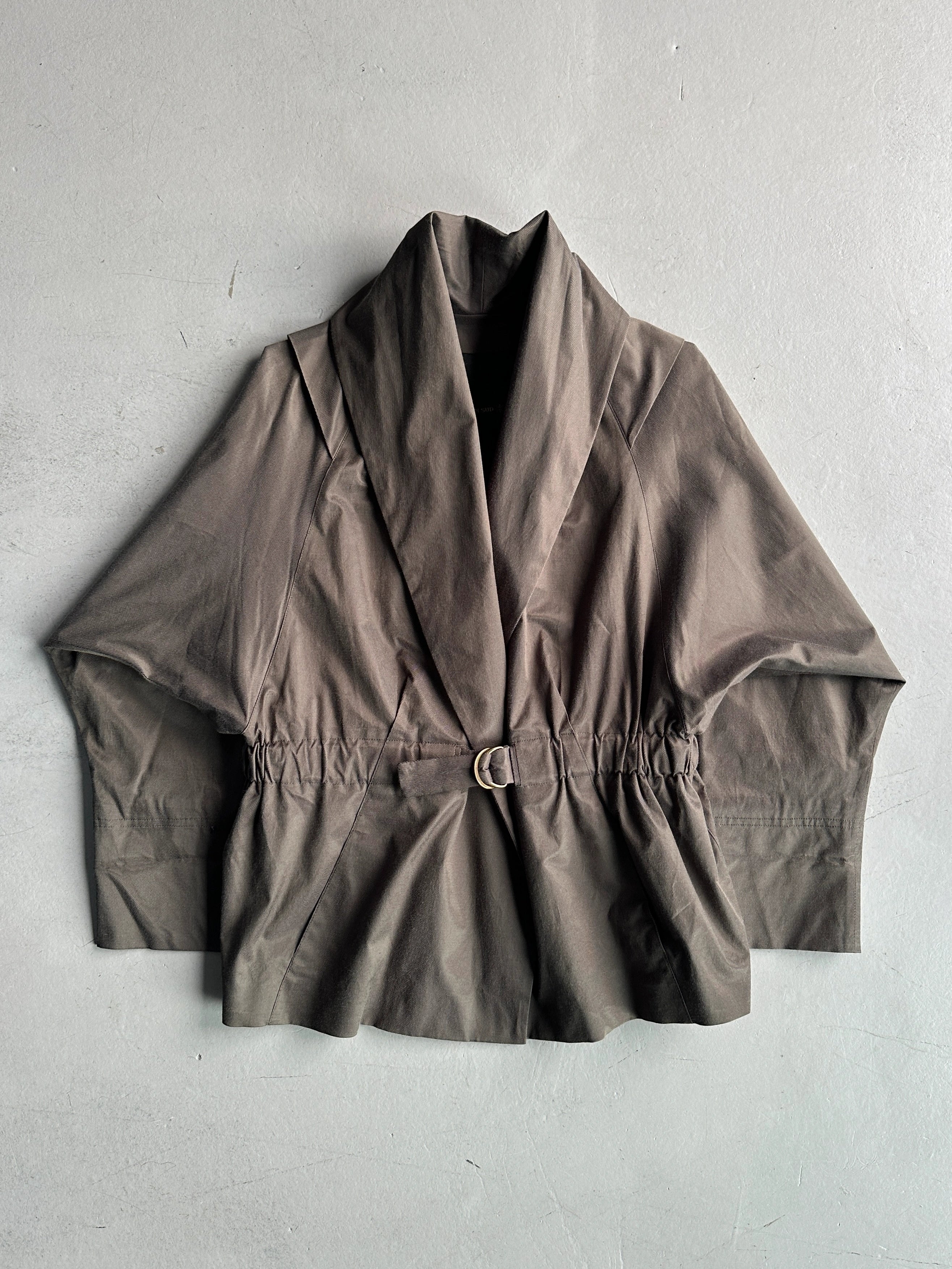 PLEIN SUD - 1990s EXAGGERATED SHAWL COLLAR JACKET