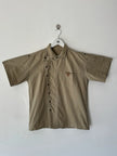 1990s ASYMMETRICAL FRONT CLOSURE SHORT SLEEVE SHIRT