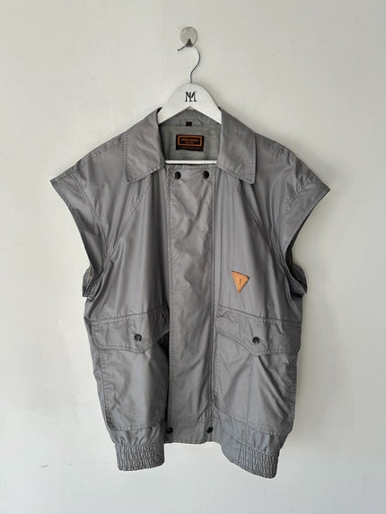 YVES SAINT LAURENT - 1990s 2 IN 1 BOMBER JACKET GILET