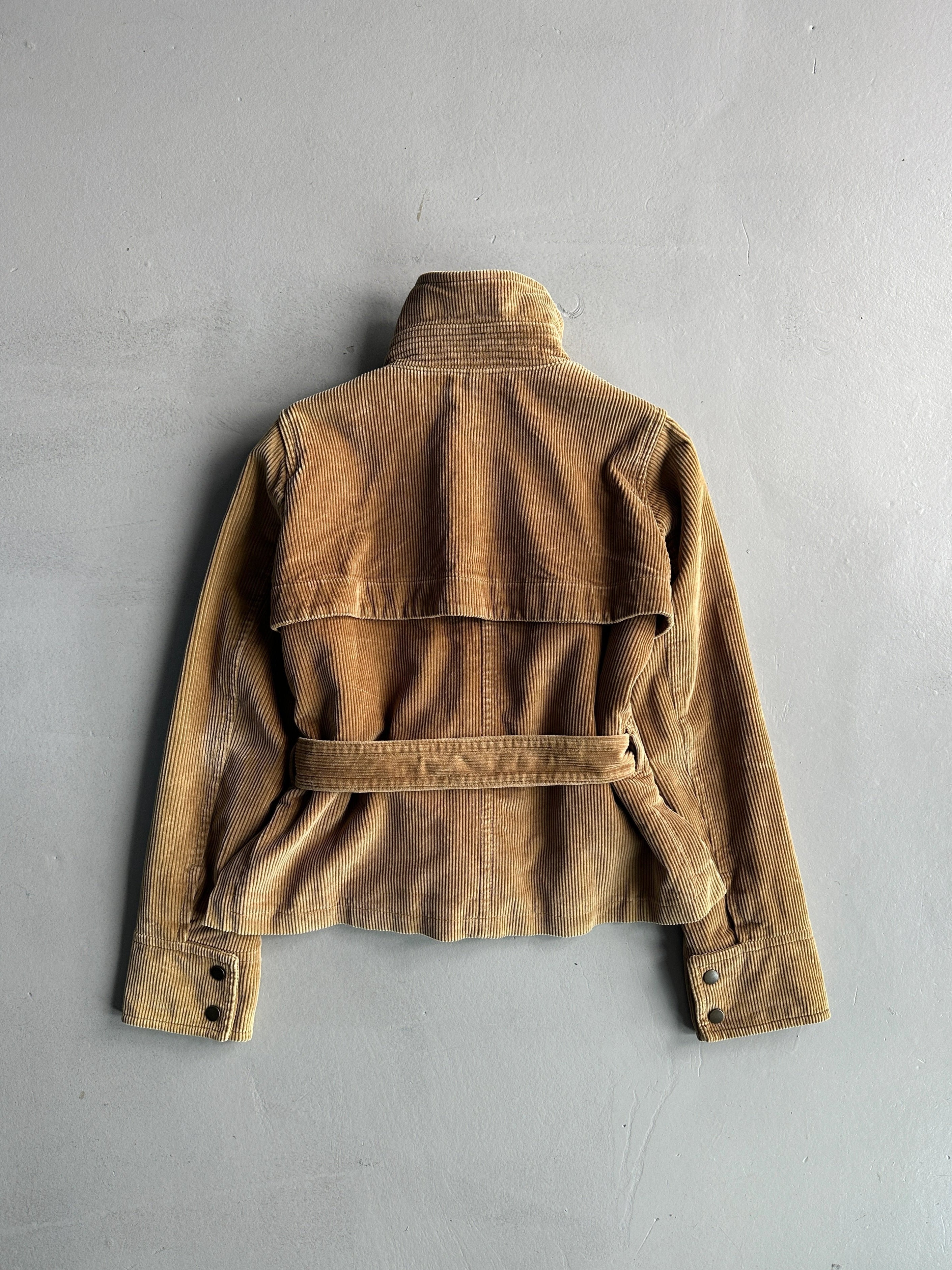 DSQUARED2 - F/W 2004 CORDUROY BELTED MULTI POCKET JACKET