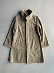 PLANTATION ISSEY MIYAKE - 1990s FUNNEL NECK WOOL COAT