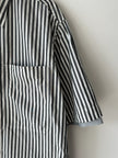YOHJI YAMAMOTO Y'S - late 2000s DOUBLE LAYER SHORT SLEEVE SHIRT