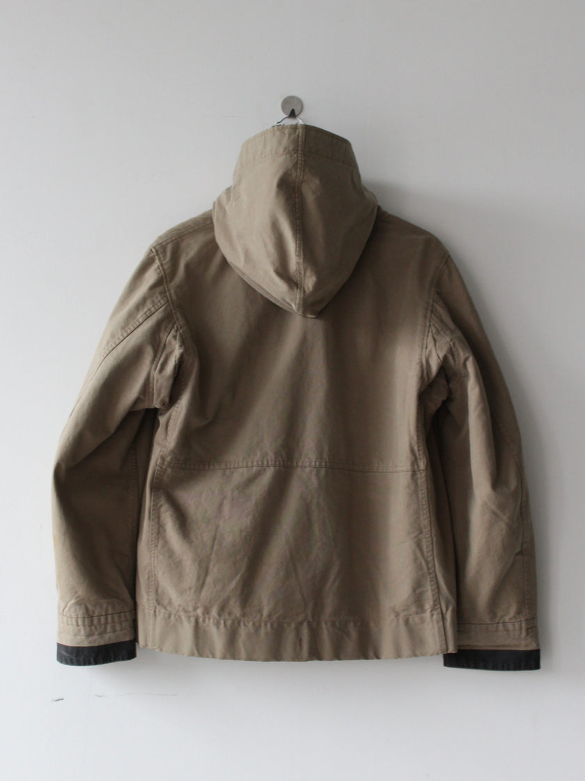 STONE ISLAND DENIMS - A/W 2006 HOODED JACKET WITH REMOVABLE SHEARLING LINING