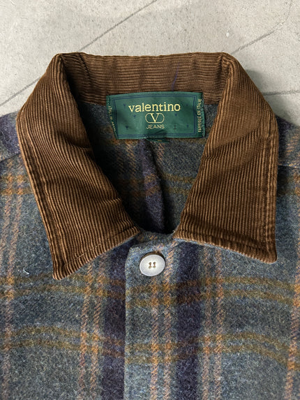 VALENTINO JEANS - 1990s CHECKED SHACKET