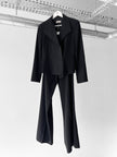 EMPORIO ARMANI - F/W 2001 PINSTRIPE SUIT WITH FLARED LEG TROUSERS