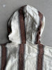 1980s LINEN HOODED VEST