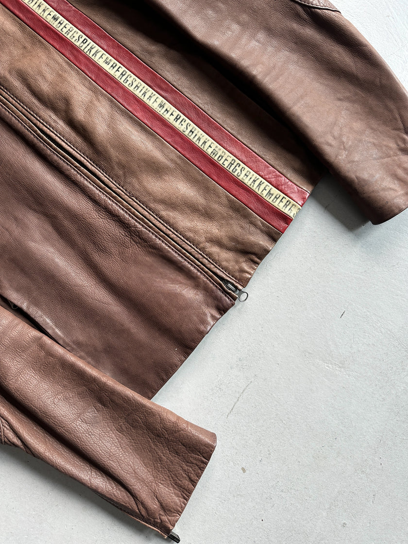 BIKKEMBERGS - 2000s LEATHER BIKER JACKET