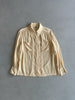 HERMÈS - 1970s COLLARED SILK SHIRT