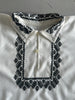 1970s EMBROIDERED WIDE SLEEVE TUNIC SHIRT