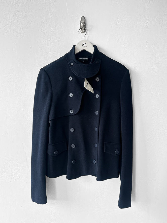 EMPORIO ARMANI - 2010s DOUBLE BREASTED FITTED JACKET