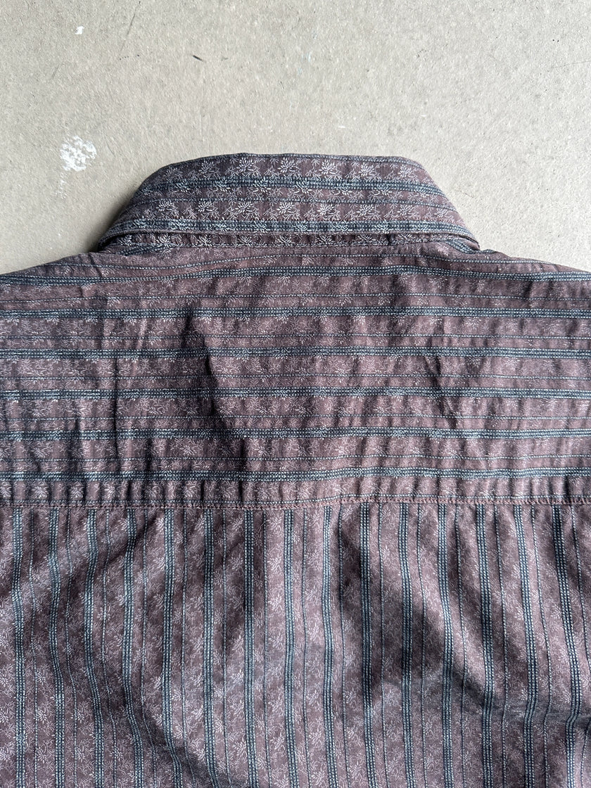 MARLBORO CLASSICS - 1990s PRINTED LONG SLEEVE SHIRT